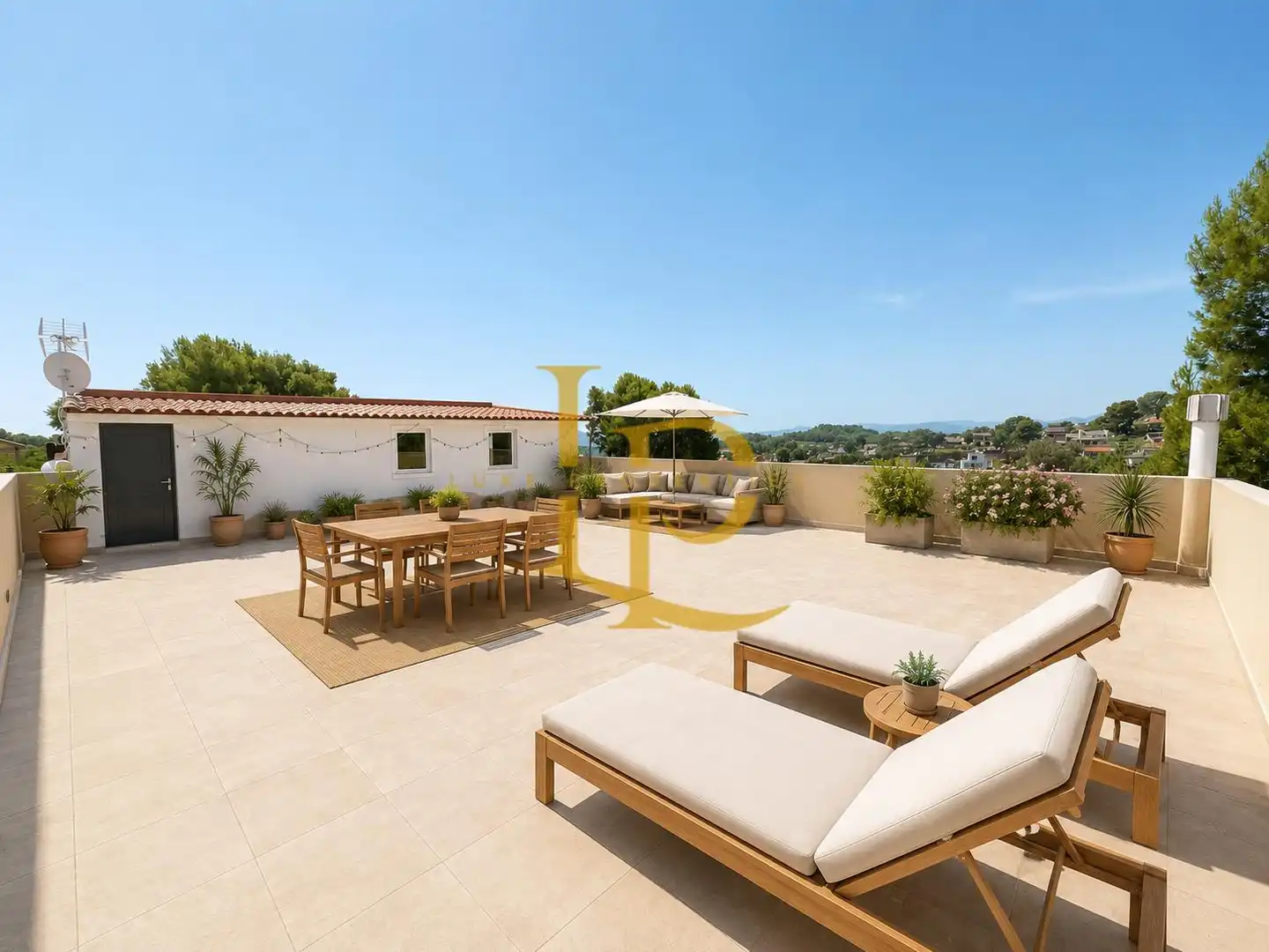 Terrace of Houses for sale in Rubí  with Air Conditioner, Heating and Private garden
