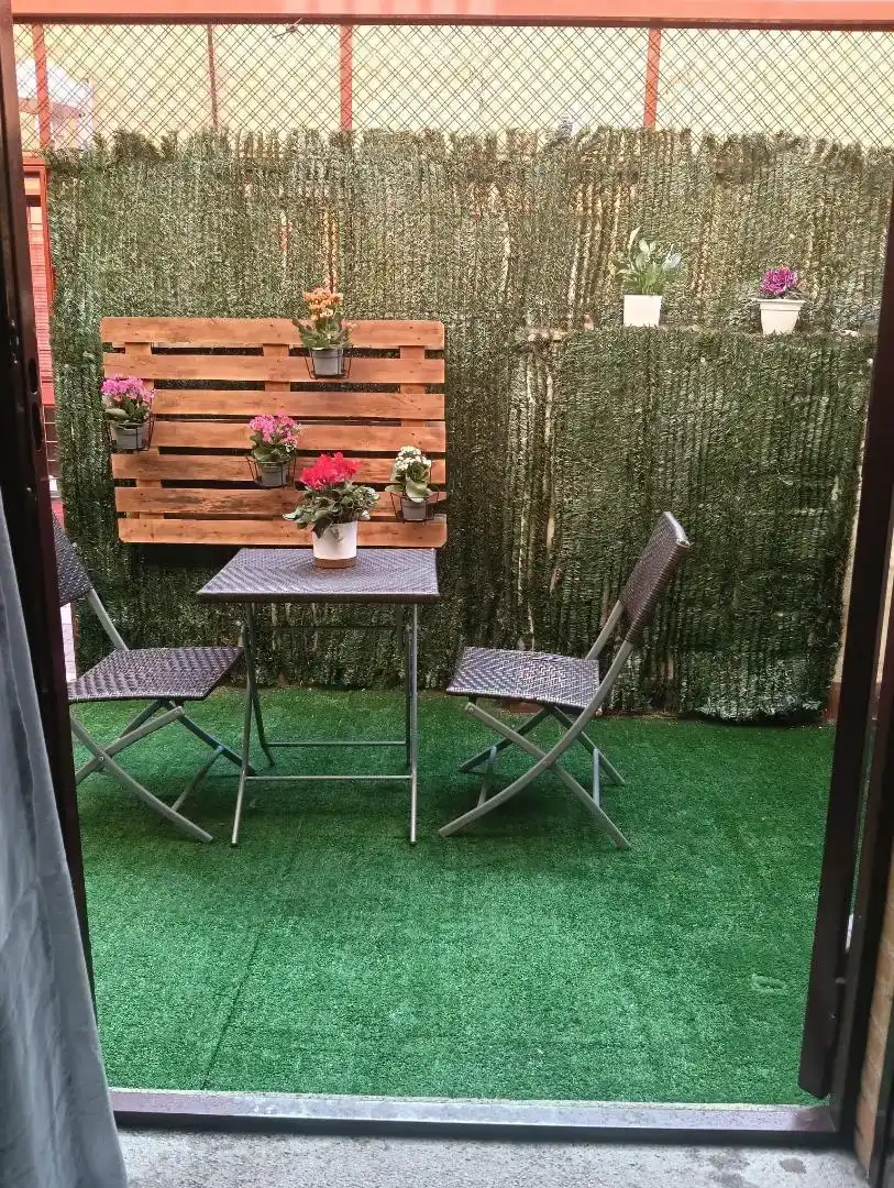 Terraza de Casa adosada en venta en Madrid con Jardín privado y Amueblado