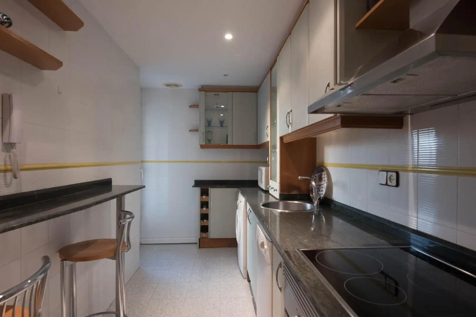 Küche von Wohnung zur Miete in Murcia mit Heizung, Parkett und Terrasse