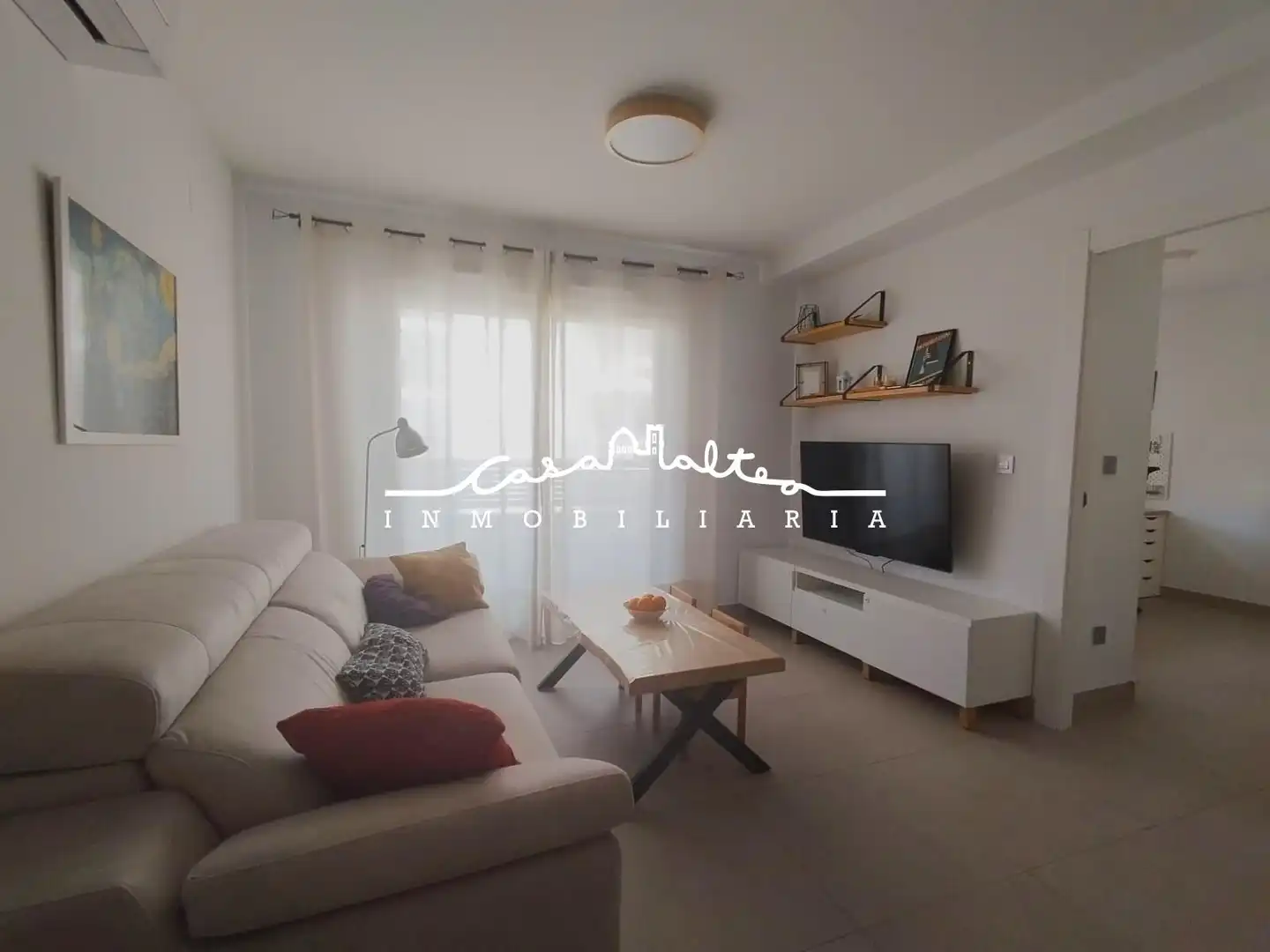Sala de estar de Piso de alquiler en Altea