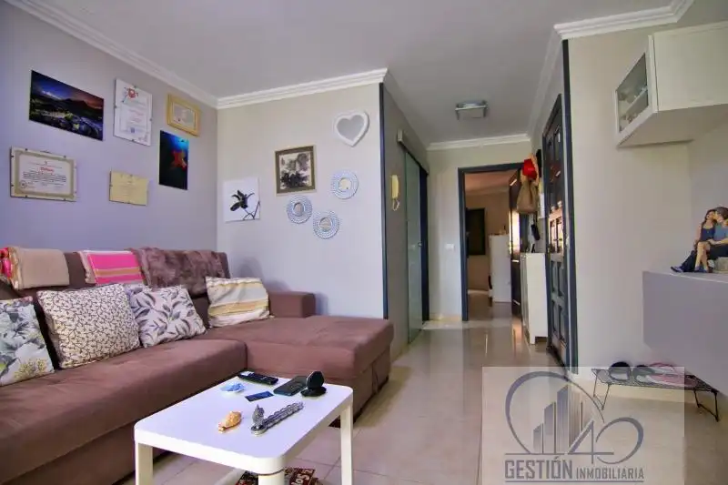 Sala de estar de Piso en venta en Los Silos con Terraza