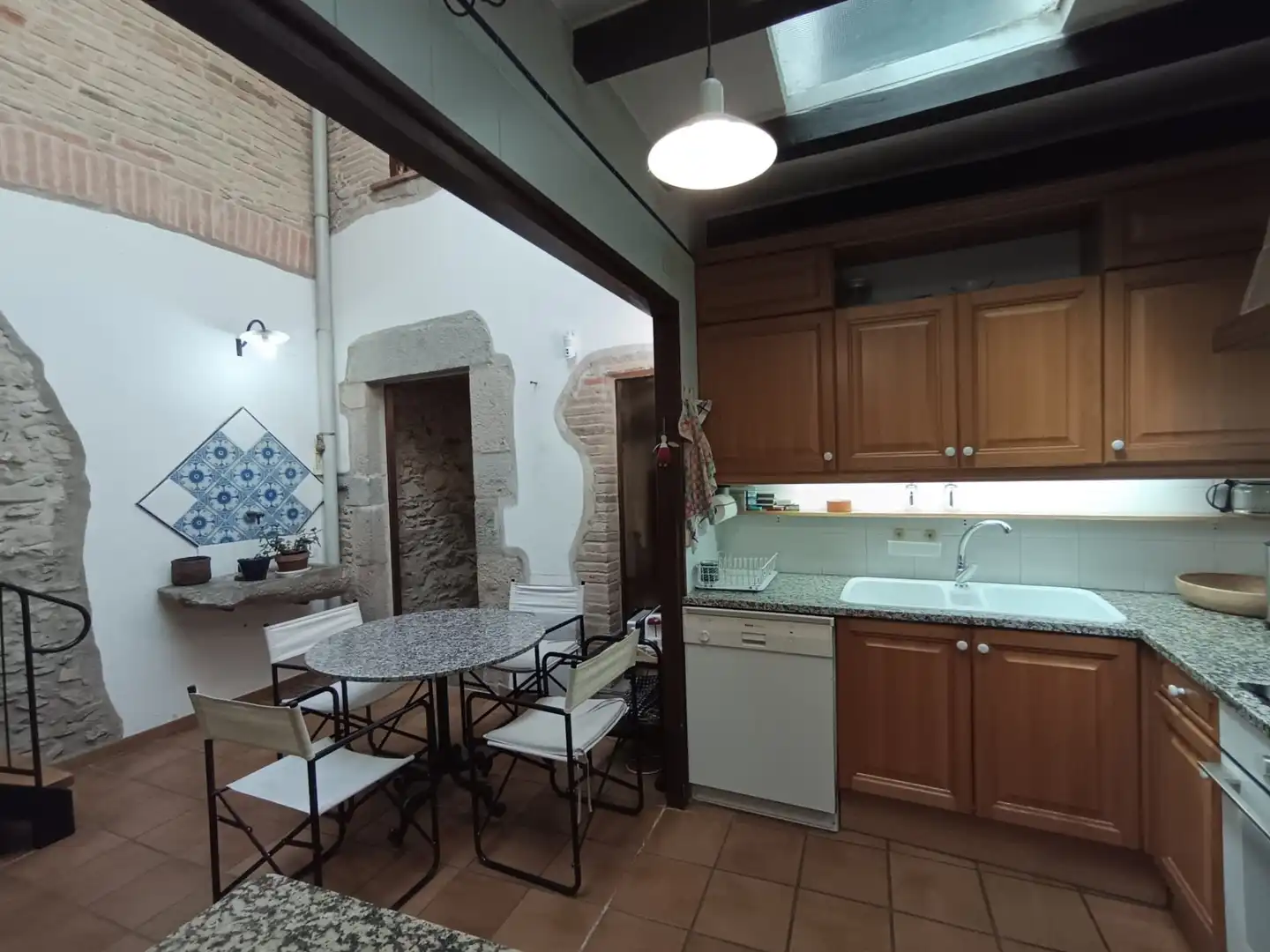 Cocina de Casa adosada en venta en Vilablareix con Calefacción, Terraza y Balcón