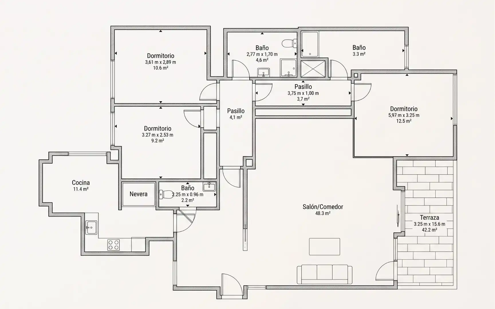 Flat for rent in Pozuelo de Alarcón  with Air Conditioner, Heating and Private garden