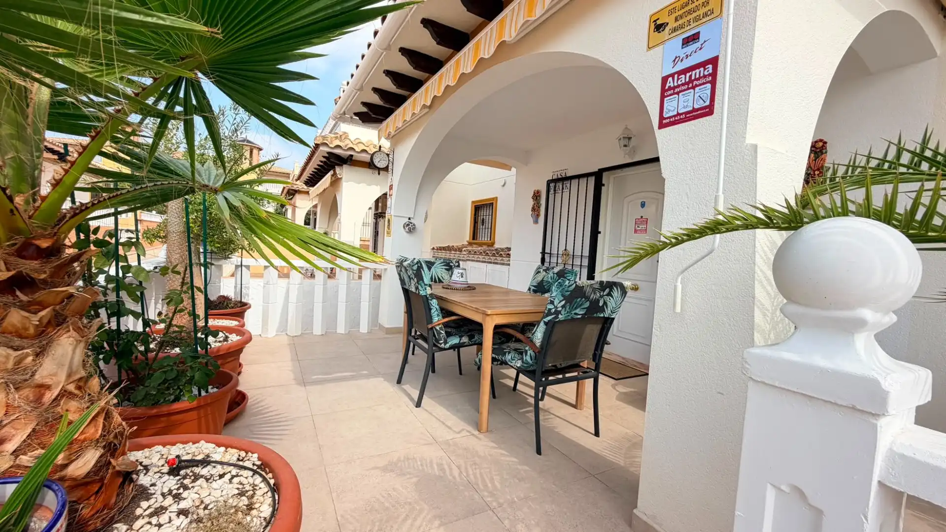 Terrace of Detached homes for sale in Orihuela  with Air Conditioner, Private garden and Terrace