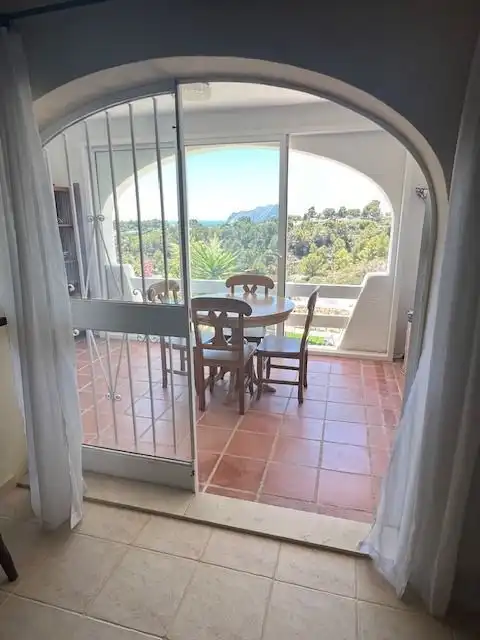 Terraza de Piso en venta en Benissa con Aire acondicionado, Jardín privado y Terraza