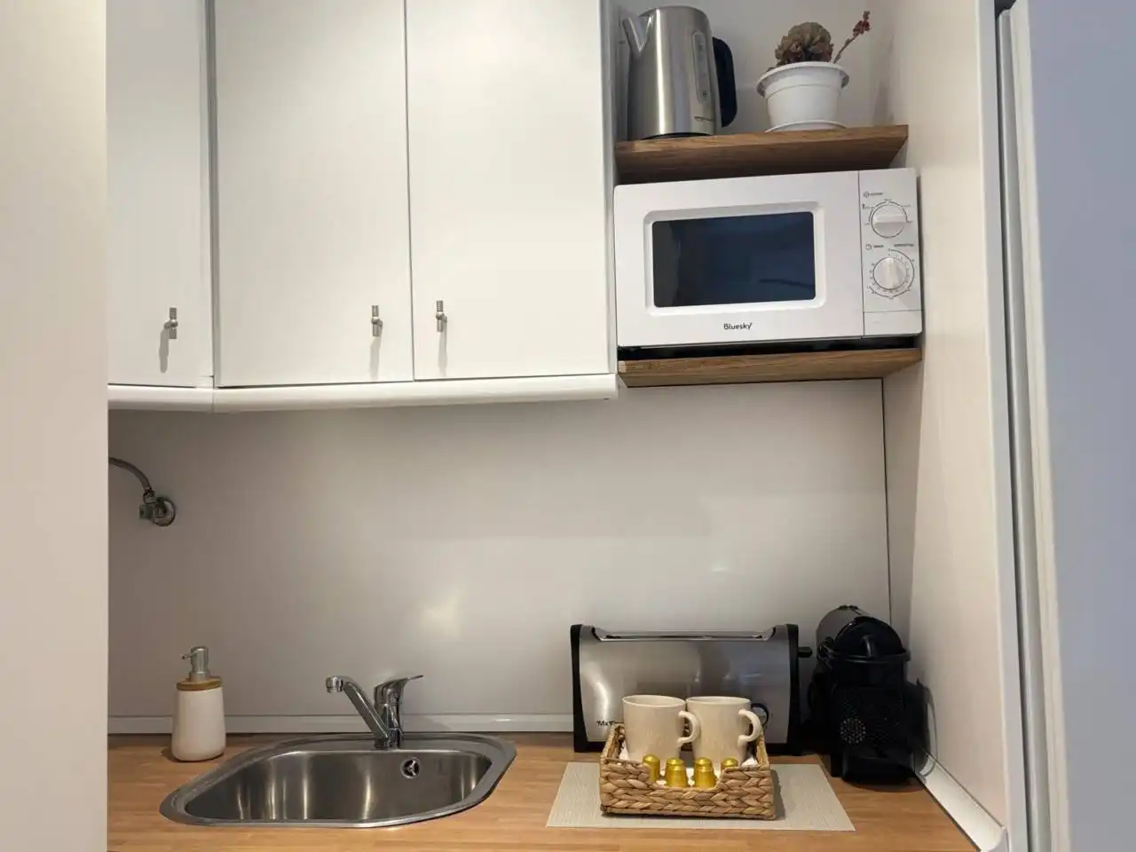 Kitchen of Study for rent in Roquetas de Mar  with Air Conditioner, Furnished and Balcony