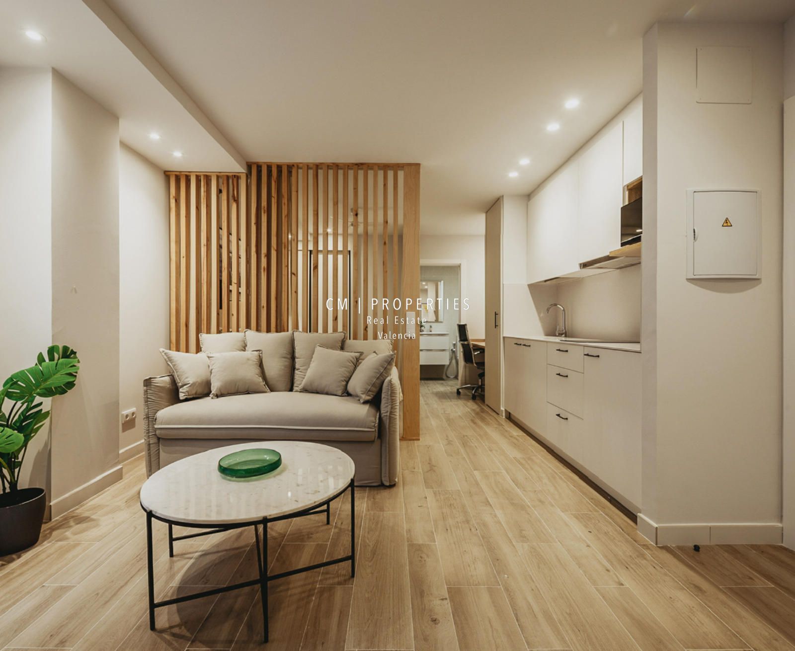 Living room of Flat to rent in  Valencia Capital  with Air Conditioner, Heating and Terrace