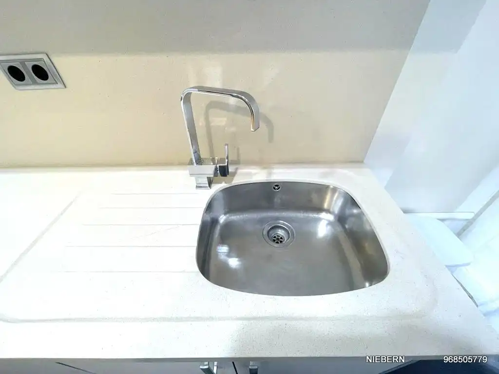 Cocina de Piso de alquiler en Cartagena con Aire acondicionado, Parquet y Amueblado