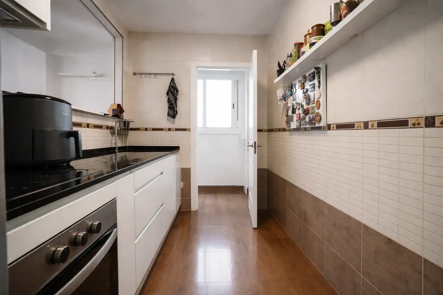 Kitchen of Flat for sale in Tarragona  with Air Conditioner, Storage room and Balcony