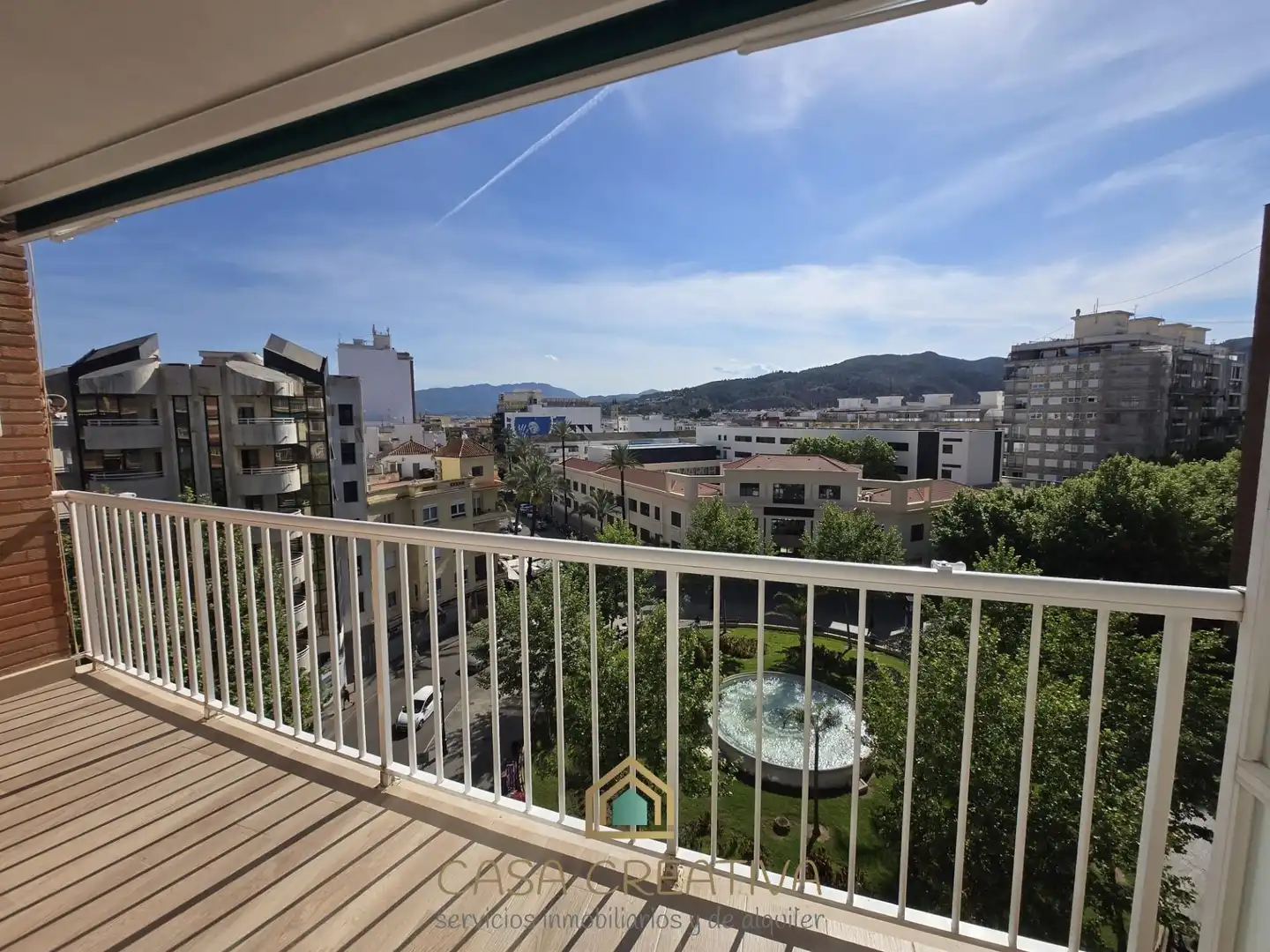 Vista exterior de Pis de lloguer en Gandia amb Aire condicionat, Calefacció i Terrassa