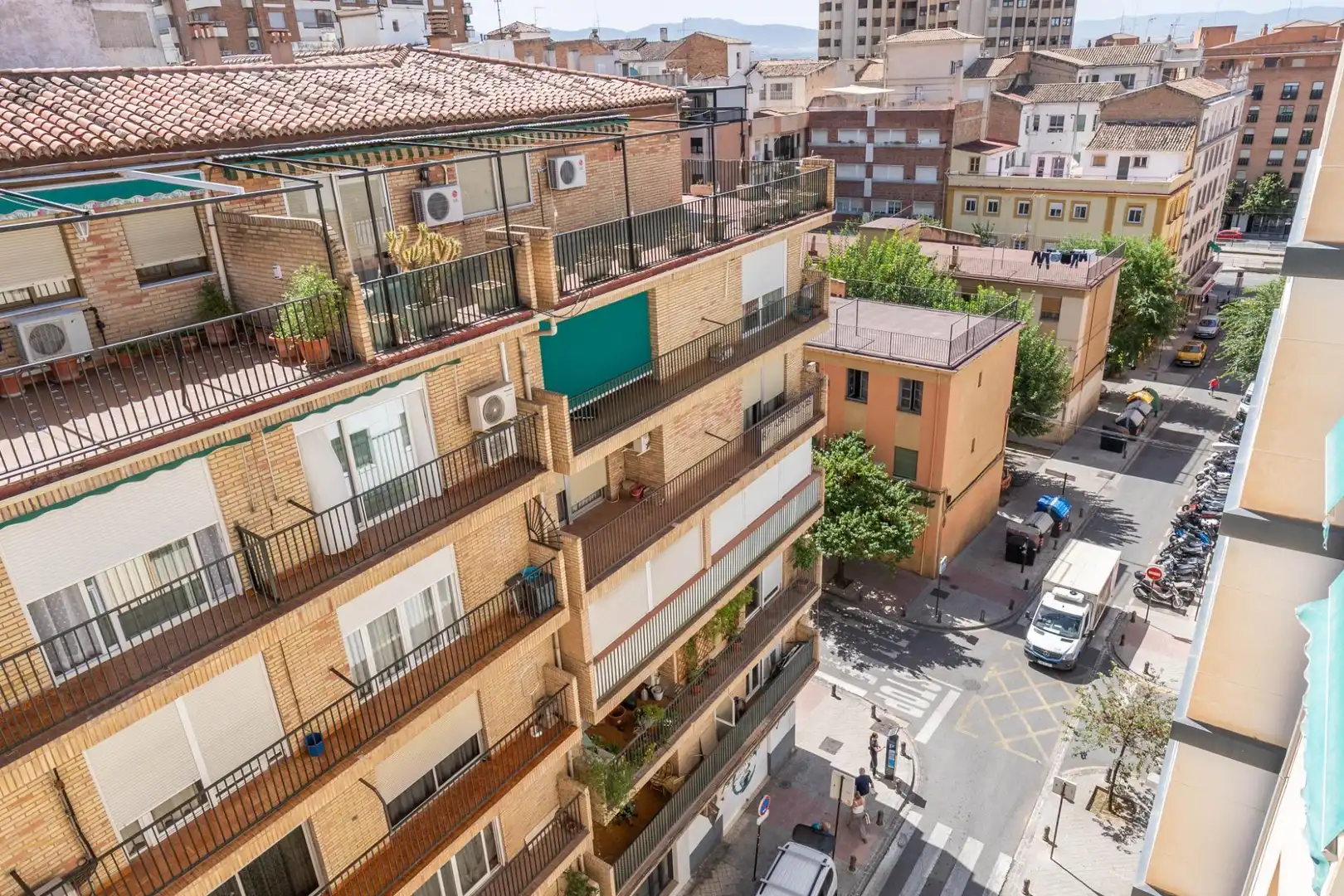 Exterior view of Attic for sale in Granada  with Air Conditioner, Terrace and Balcony