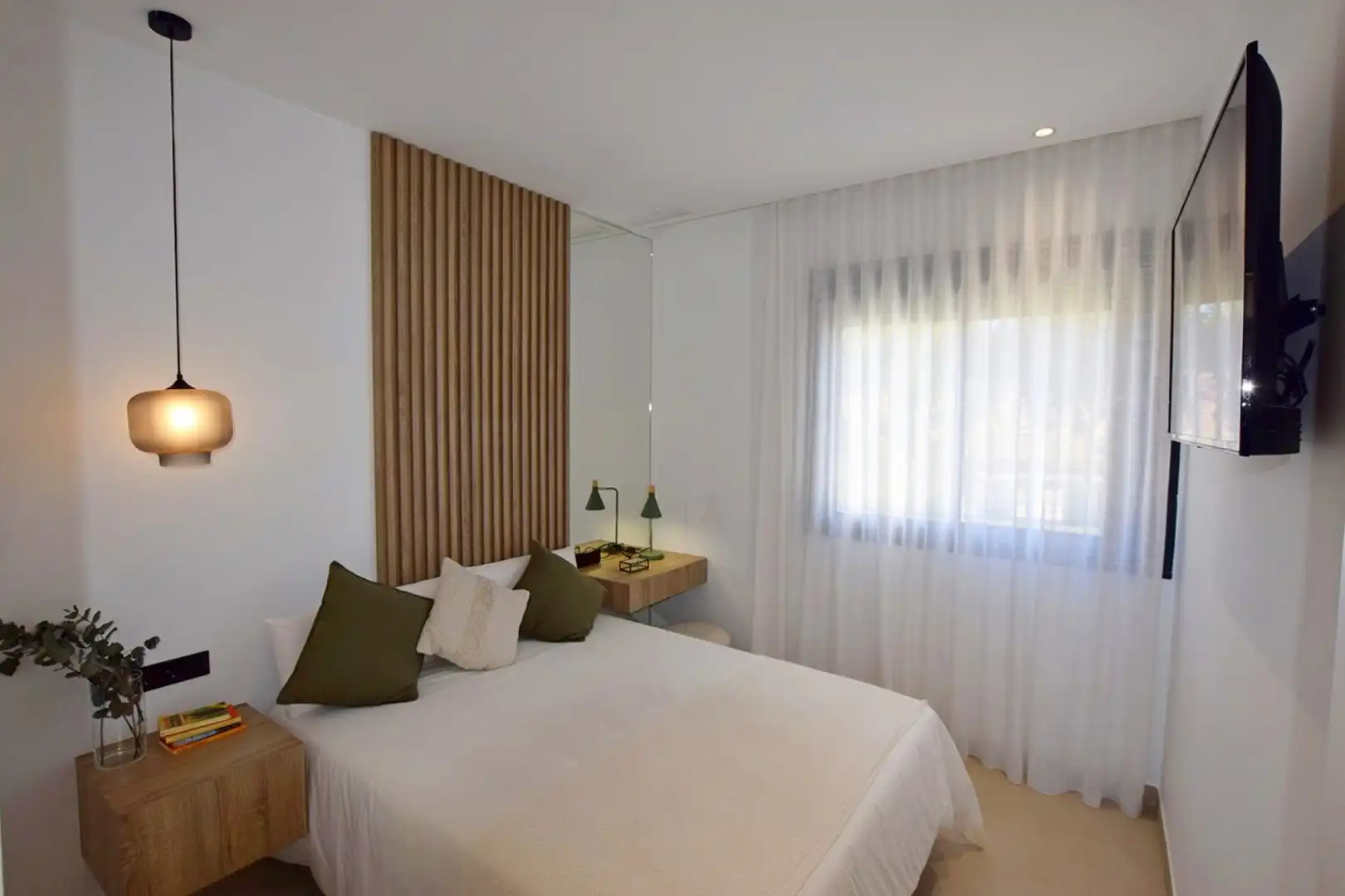 Dormitori de Pis en venda en Alhama de Murcia amb Aire condicionat, Jardí privat i Terrassa