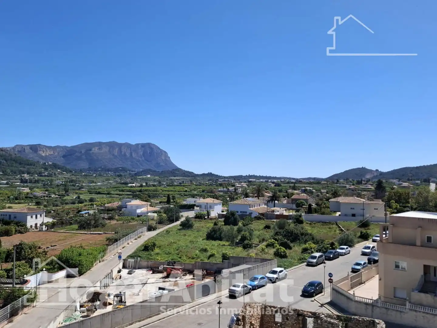 Exterior view of Attic for sale in Pedreguer  with Air Conditioner, Parquet flooring and Terrace
