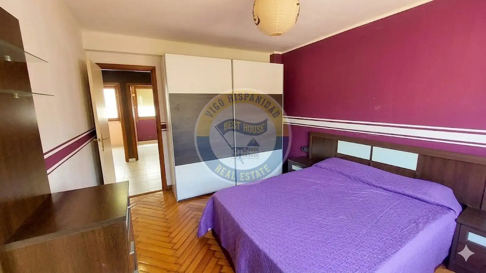 Bedroom of Flat for sale in Vigo   with Storage room and Furnished