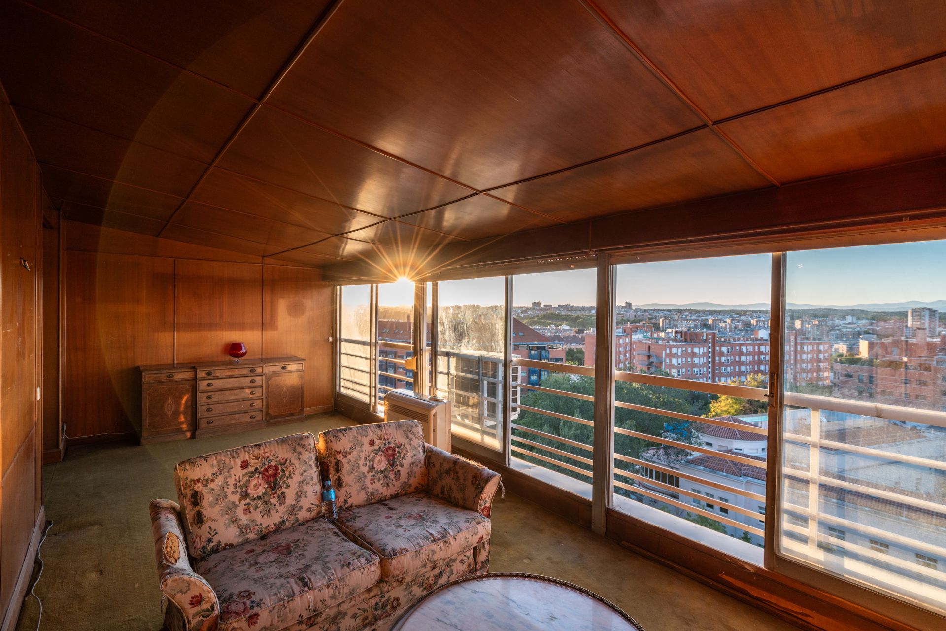 Living room of Attic for sale in  Madrid Capital  with Heating