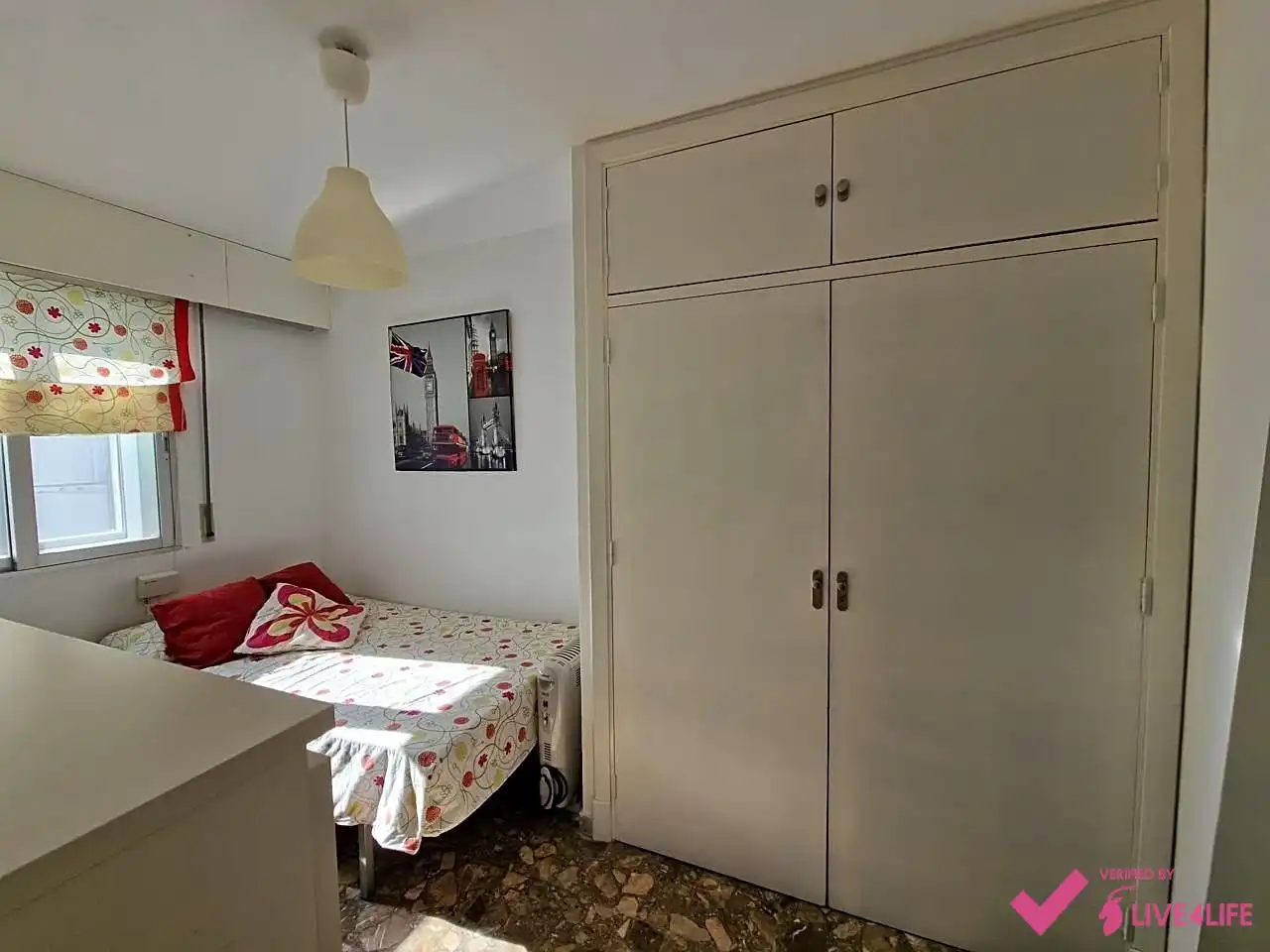 Habitación de Piso de alquiler en Sevilla con Aire acondicionado, Calefacción y Terraza