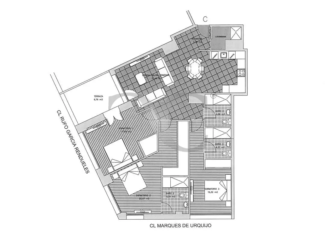 Piso con ascensor en venta en Marqués de Urquijo, imagen 48