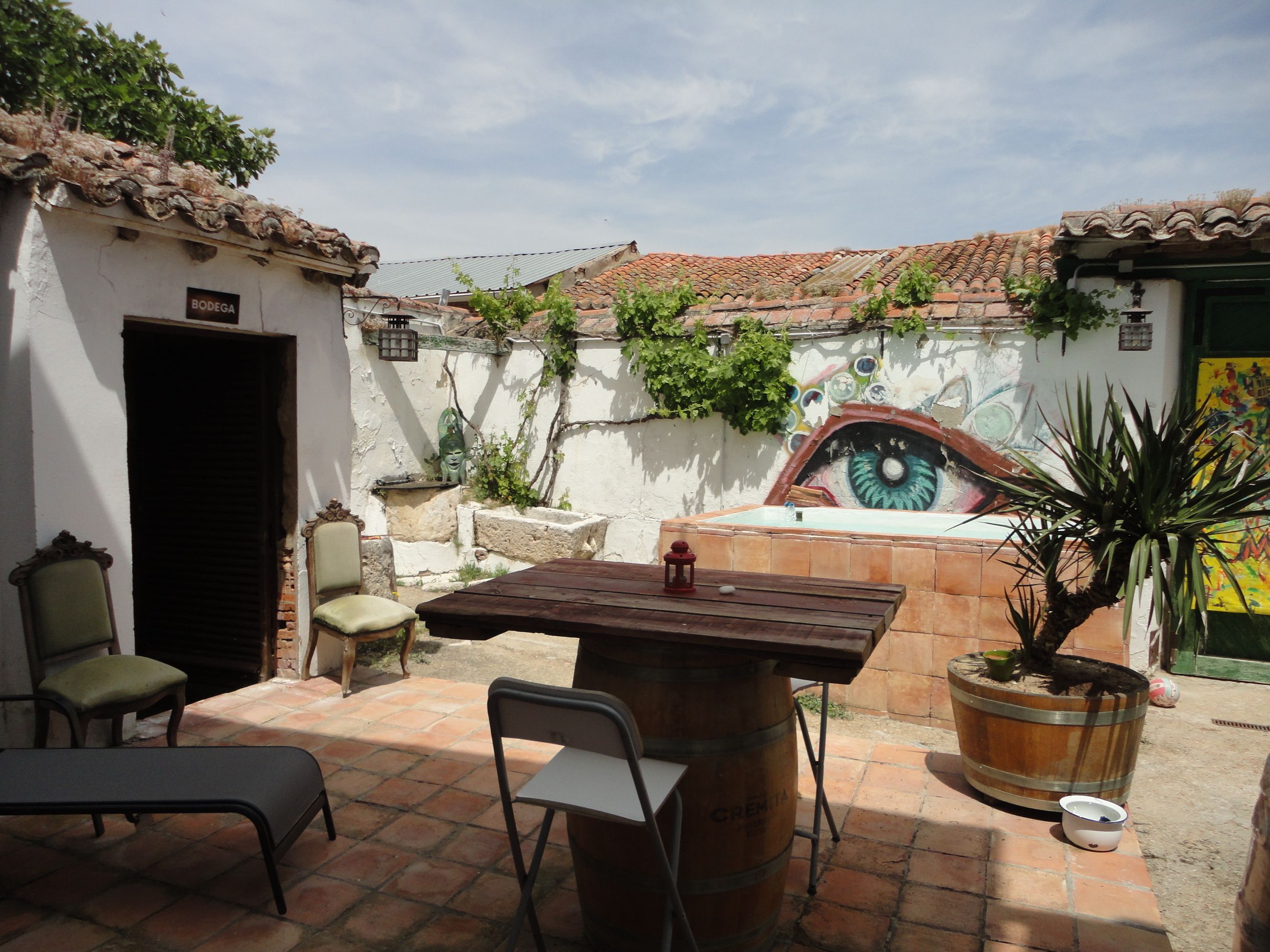 Terraza de Finca rústica en venta en Rueda con Calefacción, Terraza y Trastero