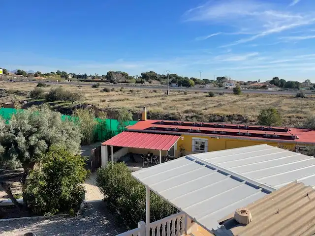 Terrassa de Casa o xalet en venda en Alicante / Alacant amb Aire condicionat, Calefacció i Jardí privat