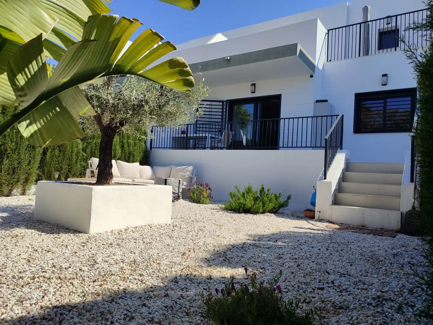 Terraza de Casa o chalet en venta en Busot con Aire acondicionado, Calefacción y Jardín privado