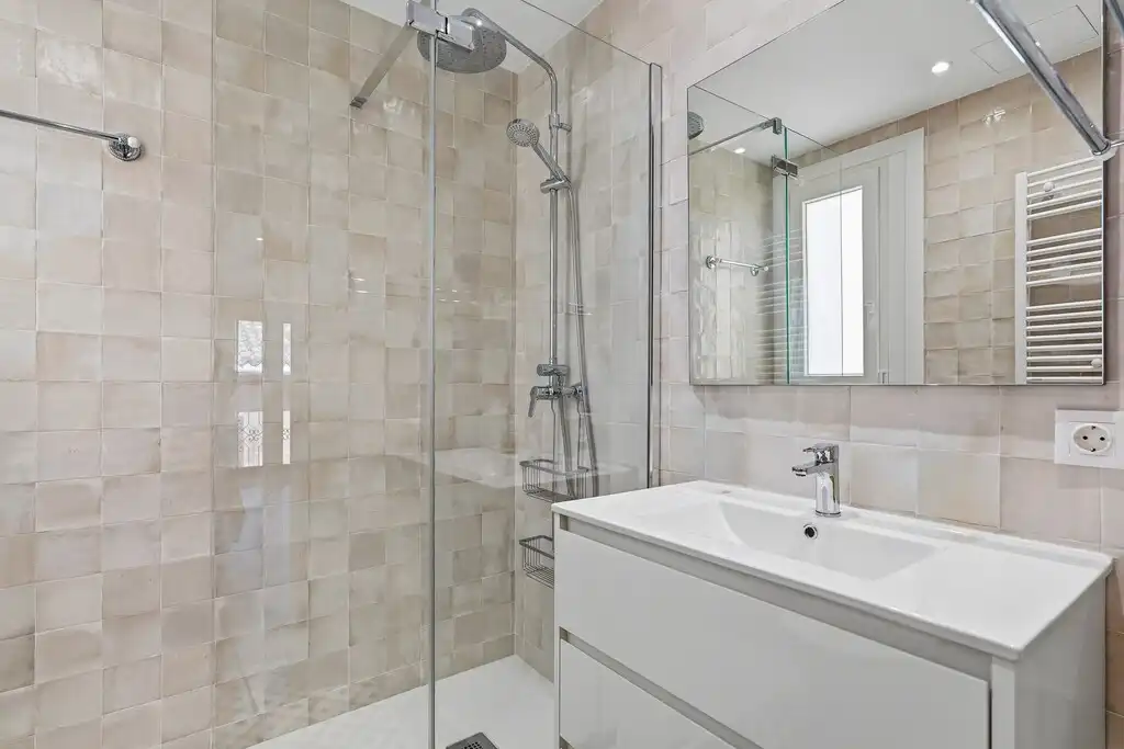 Bany de Apartament en venda en  Palma de Mallorca amb Aire condicionat, Calefacció i Parquet