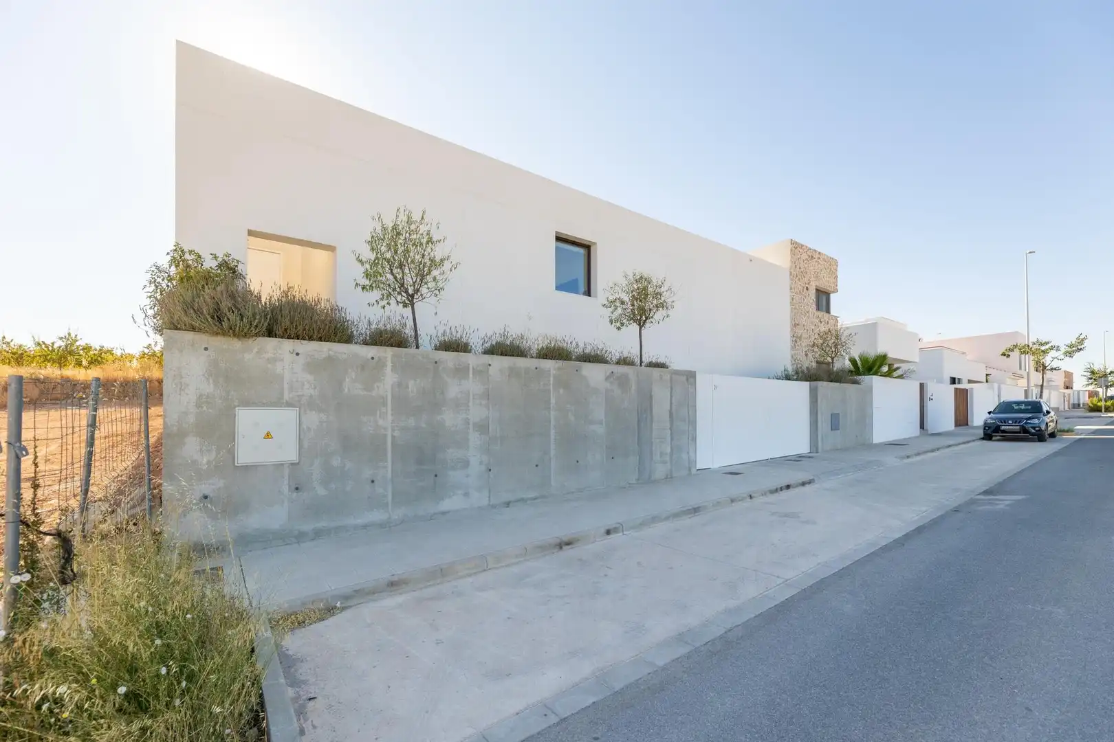 Vista exterior de Casa o chalet en venta en Albolote con Aire acondicionado, Calefacción y Jardín privado