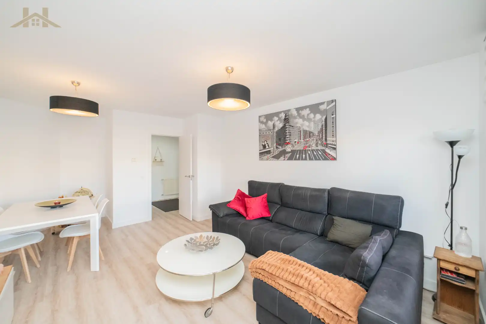 Sala de estar de Dúplex en venta en Arroyomolinos (Madrid) con Aire acondicionado, Calefacción y Terraza