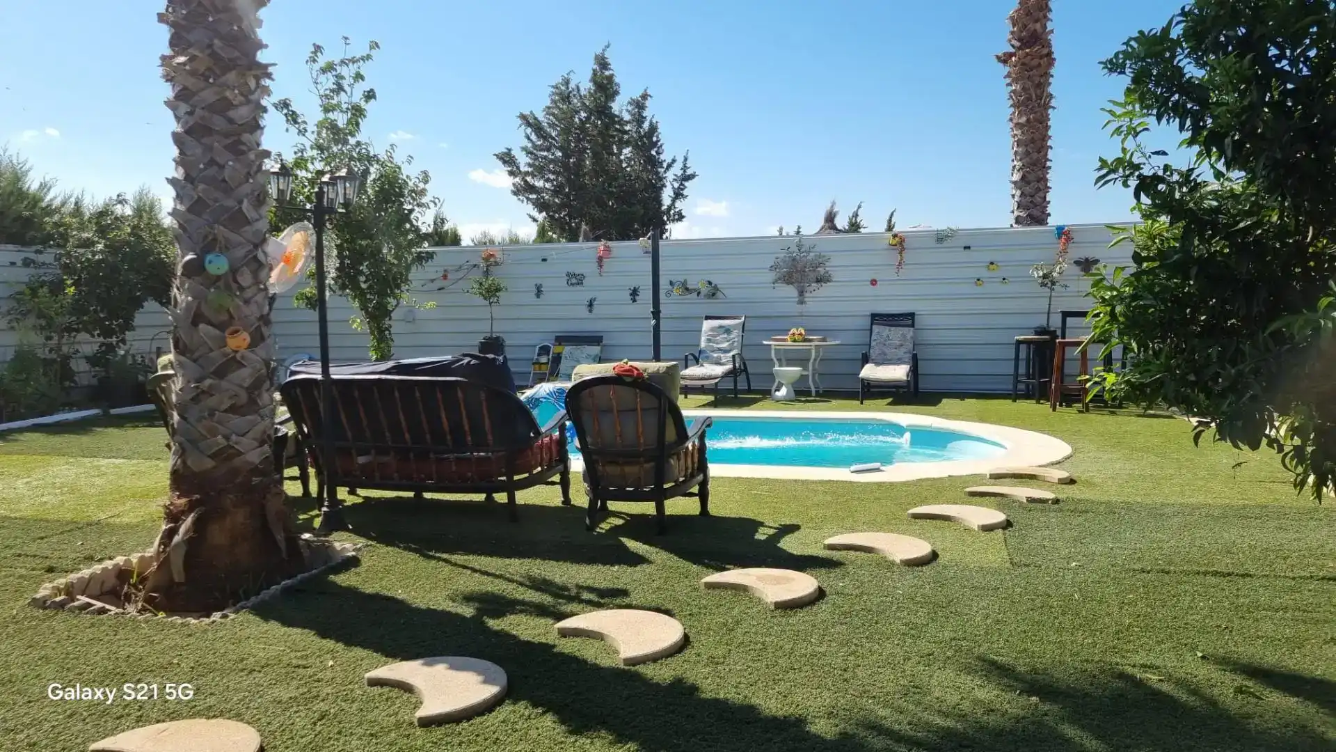 Piscina de Casa o chalet en venta en Dos Hermanas con Aire acondicionado, Jardín privado y Trastero