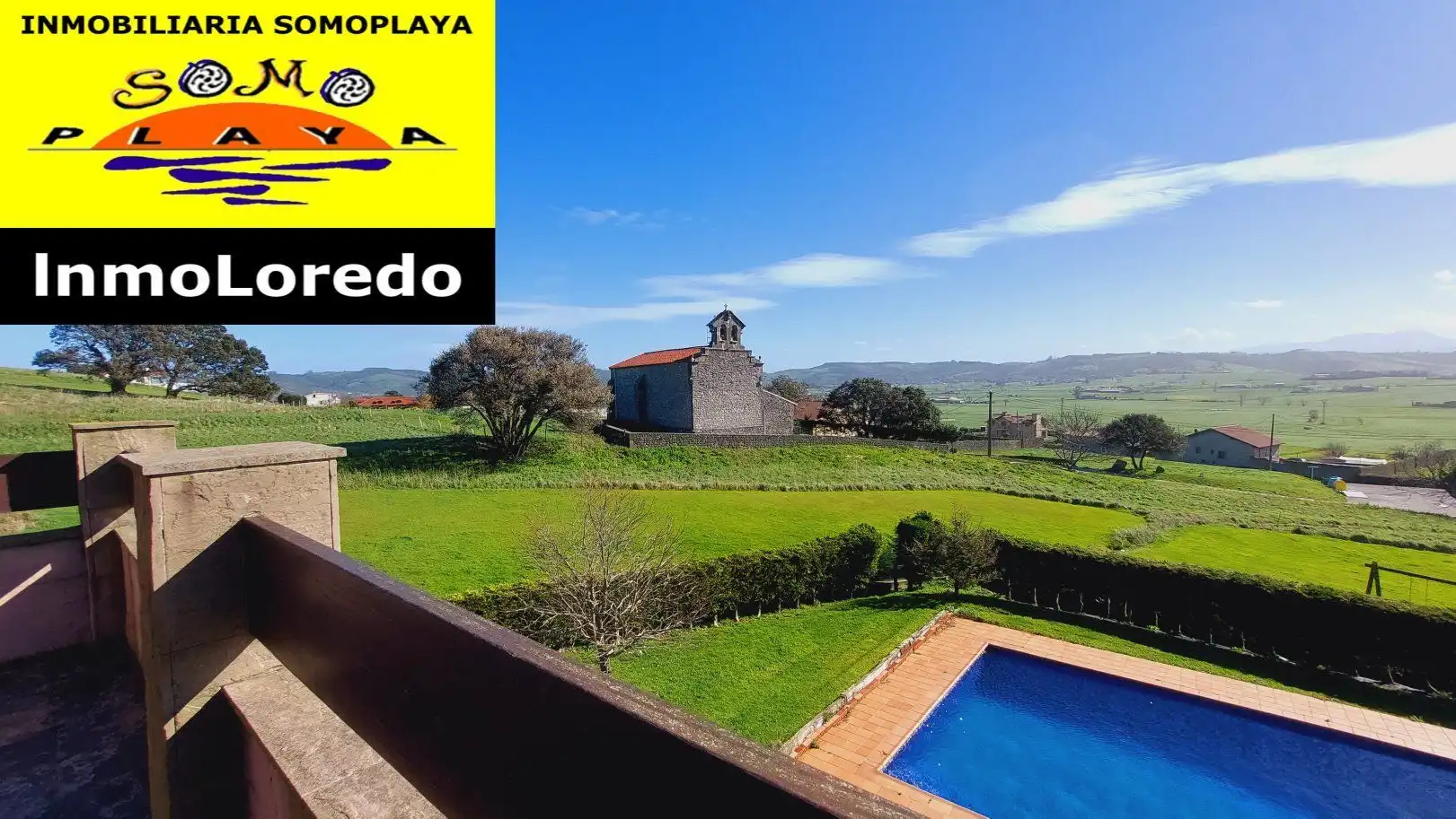 Piscina de Casa o chalet en venta en Ribamontán al Mar con Calefacción, Jardín privado y Terraza