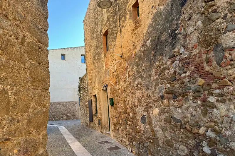Vista exterior de Casa o xalet en venda en La Tallada d'Empordà amb Terrassa, Traster i Piscina comunitària