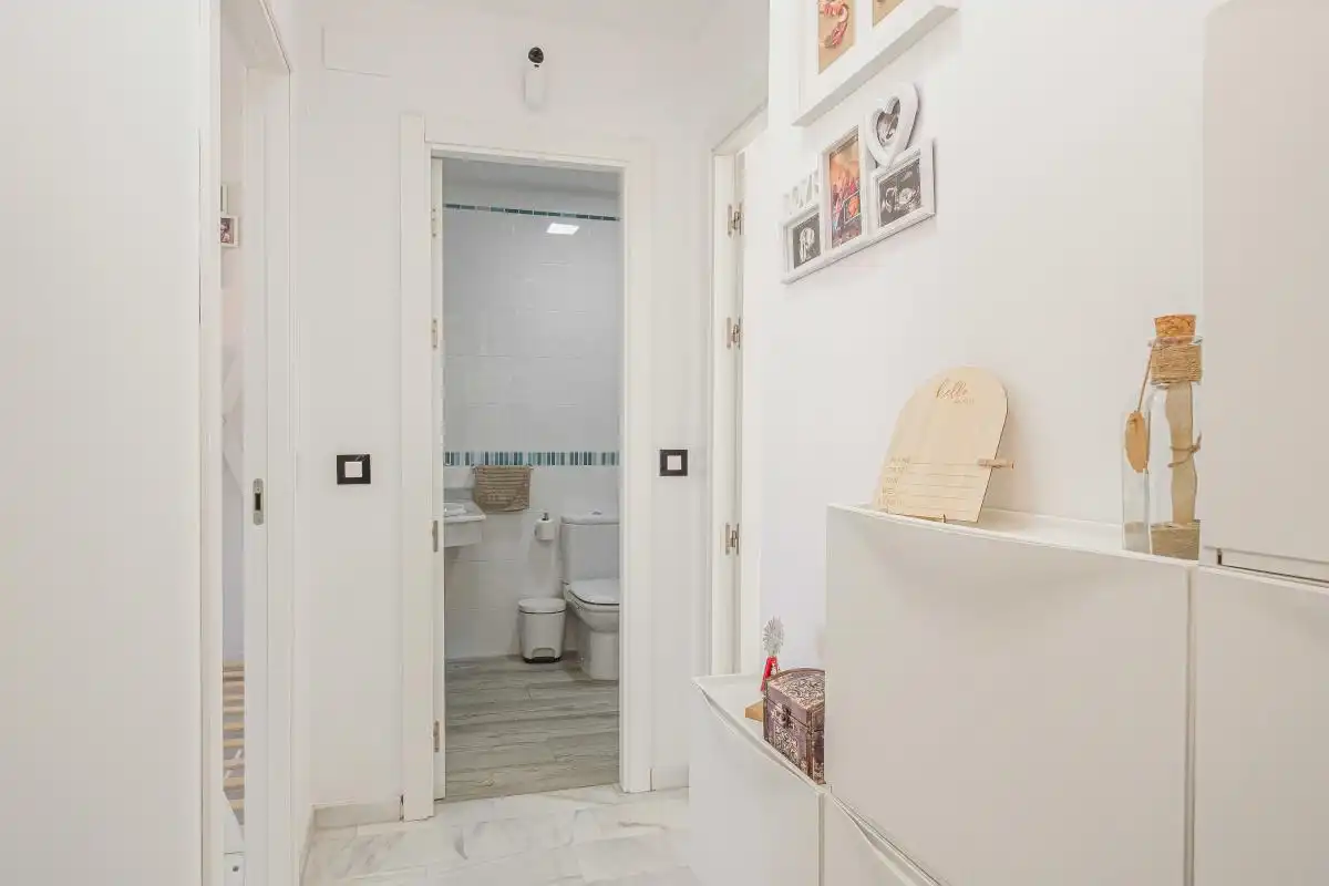 Baño de Casa o chalet en venta en Huévar del Aljarafe con Aire acondicionado, Calefacción y Jardín privado