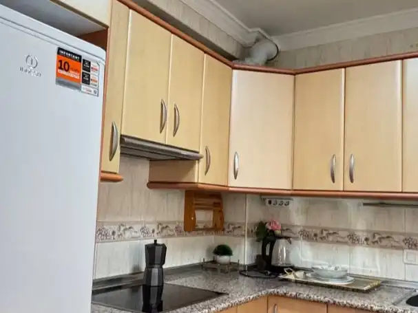 Cuina de Casa adosada en venda en Algarrobo amb Aire condicionat, Terrassa i Balcó