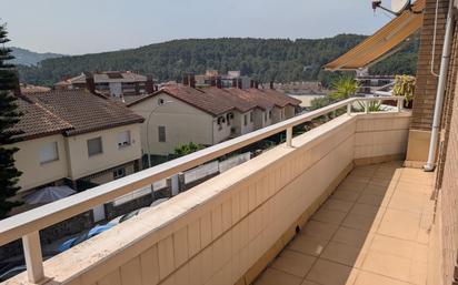 Terrassa de Casa adosada en venda en La Palma de Cervelló amb Calefacció, Forn i Alarma
