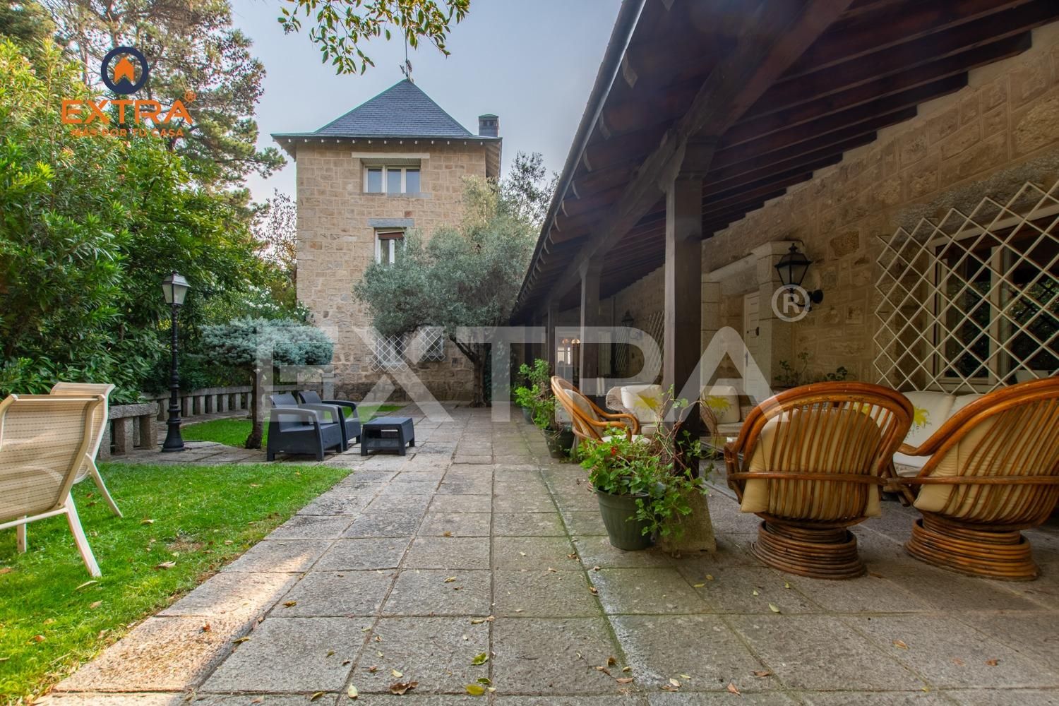 Terrassa de Casa o xalet en venda en Torrelodones amb Calefacció, Jardí privat i Terrassa