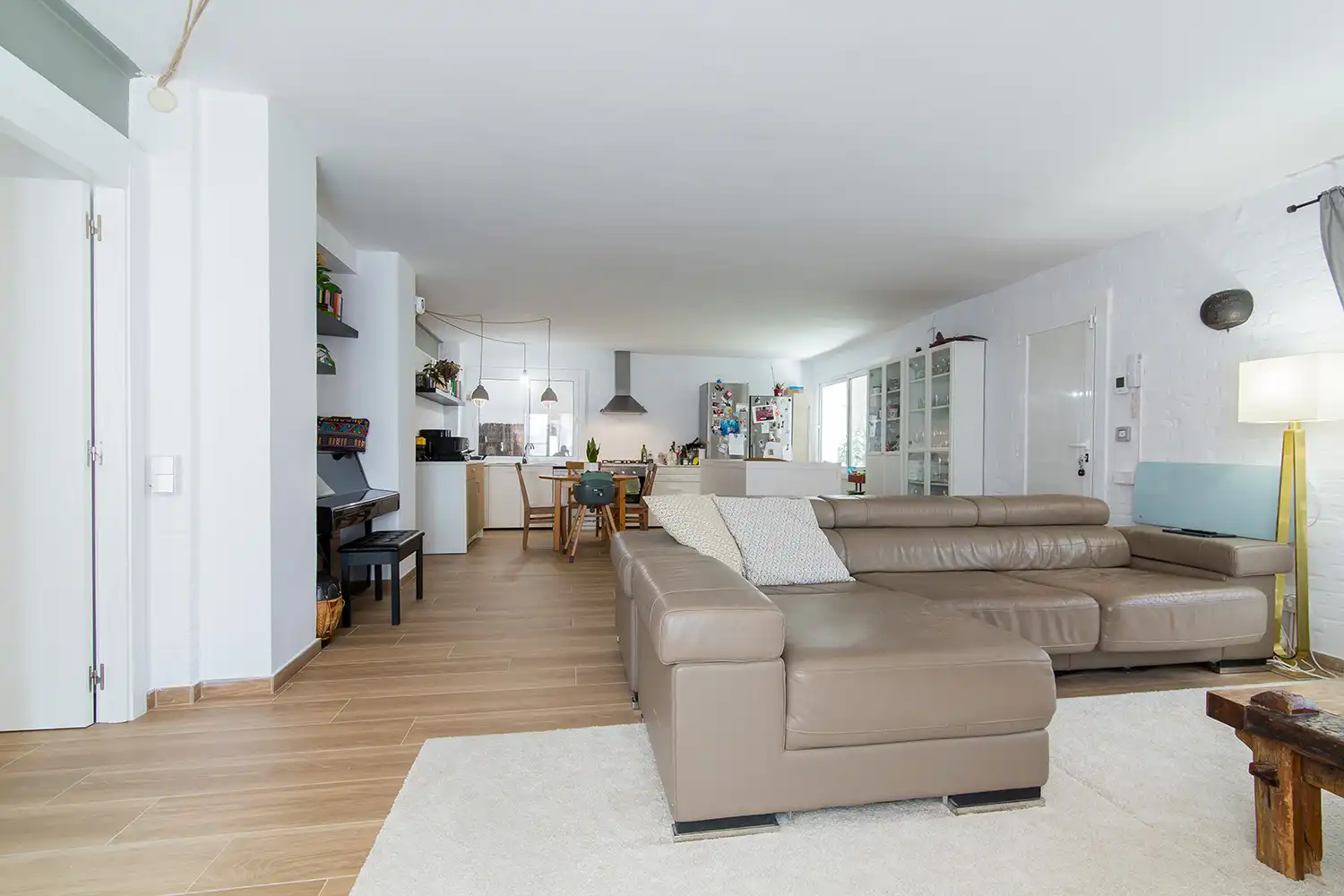 Wohnzimmer von Wohnung zum Verkauf in Caldes d'Estrac mit Privatgarten, Terrasse und Balkon