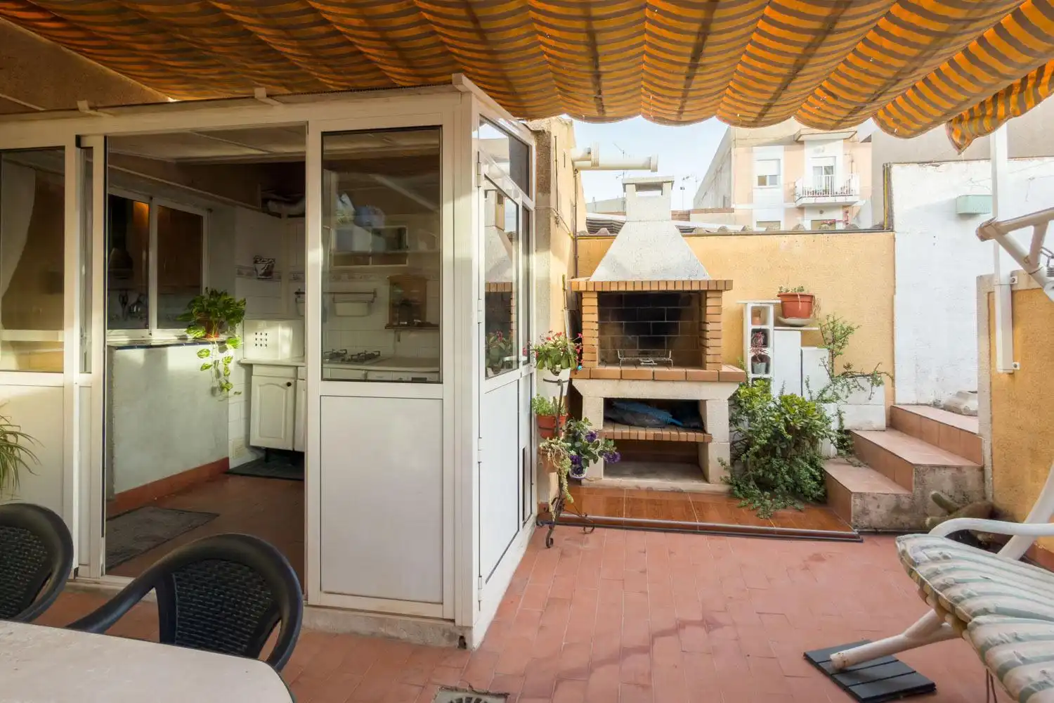 Terrassa de Casa o xalet en venda en Cartagena amb Aire condicionat, Calefacció i Jardí privat