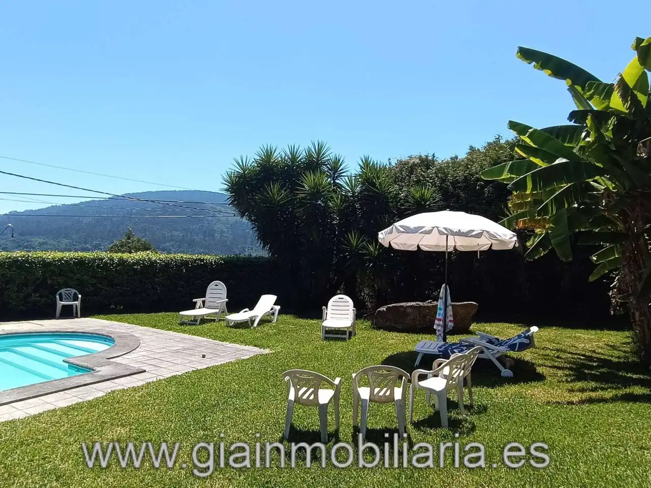 Jardín de Casa o chalet en venta en Mondariz con Calefacción, Jardín privado y Terraza