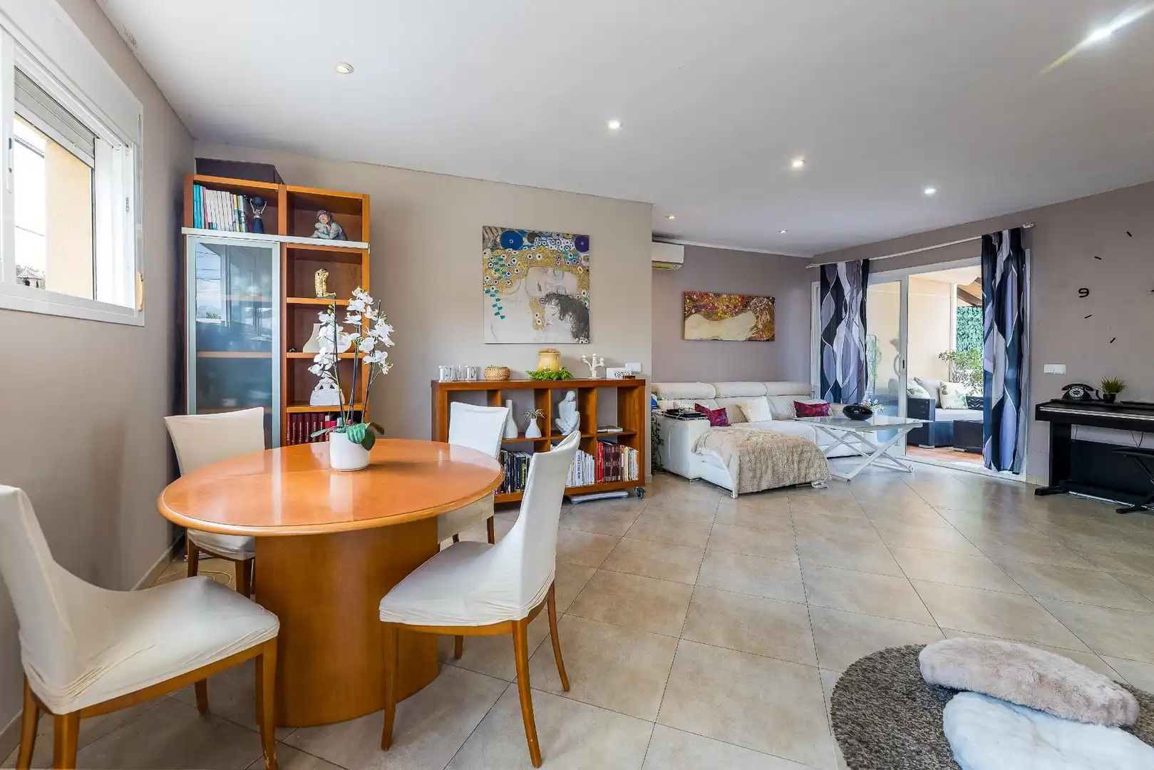 Comedor de Casa o chalet en venta en  Palma de Mallorca con Aire acondicionado, Calefacción y Jardín privado
