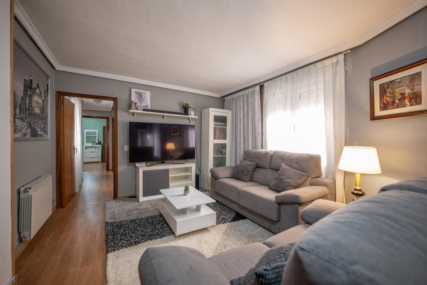 Living room of Flat for sale in Ávila Capital  with Heating, Terrace and Storage room