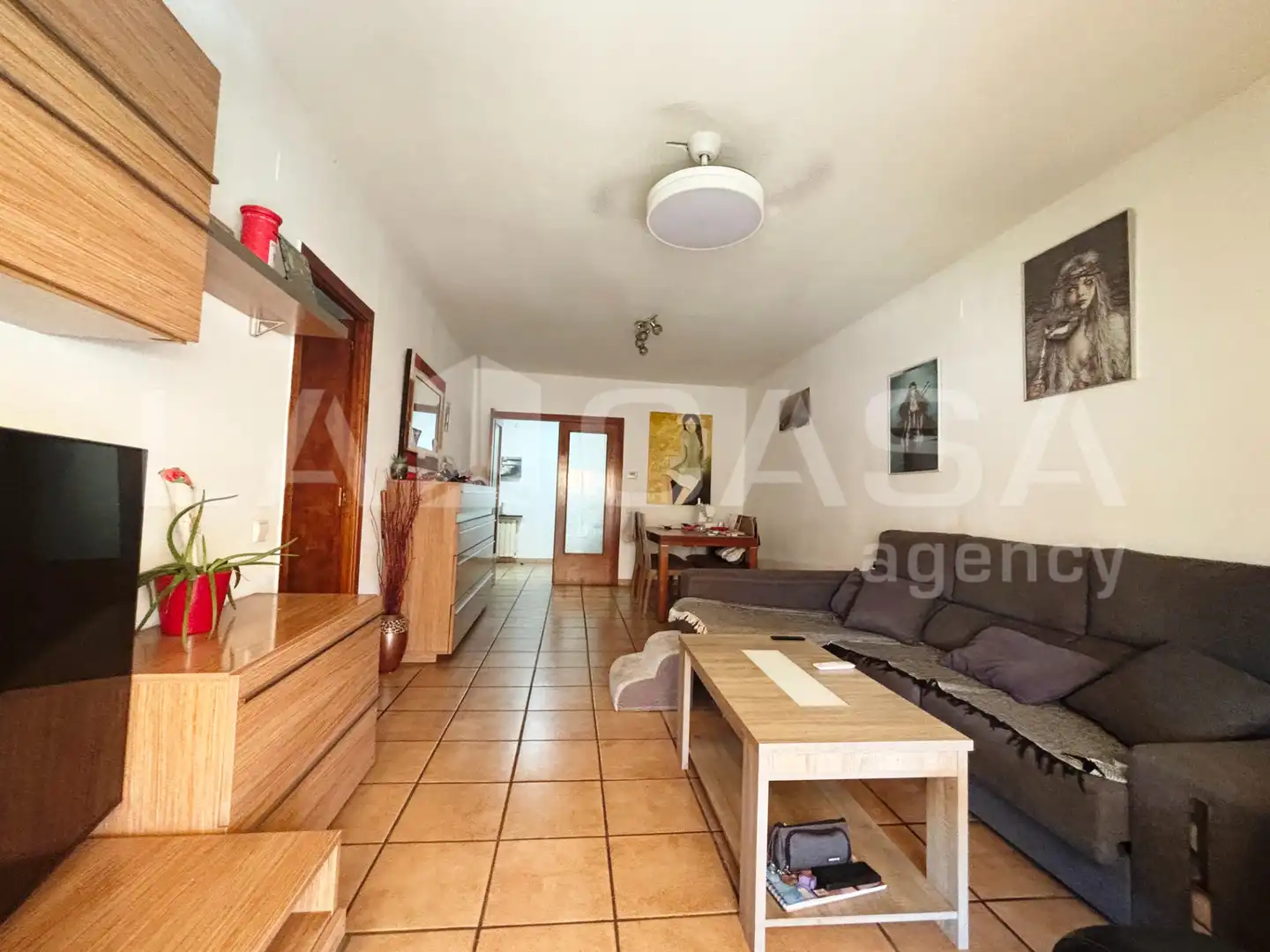 Living room of Flat for sale in La Roca del Vallès  with Heating and Balcony