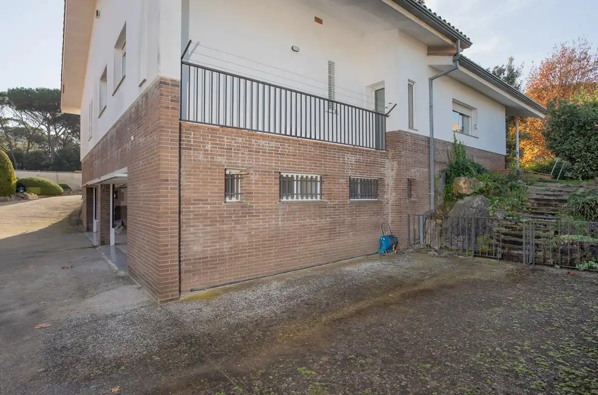 Vista exterior de Casa o xalet en venda en Fornells de la Selva amb Aire condicionat, Calefacció i Jardí privat