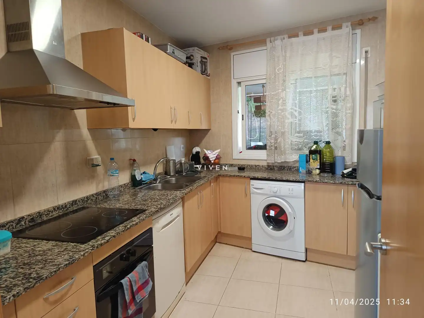 Küche von Einfamilien-Reihenhaus zum Verkauf in Olivella mit Heizung, Privatgarten und Terrasse