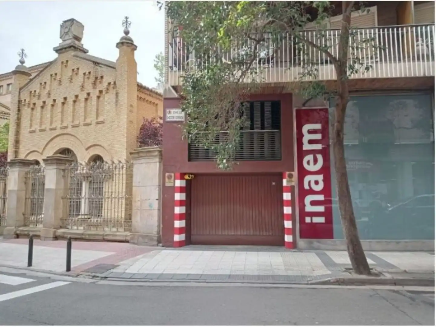 Vista exterior de Garaje en venta en Zaragoza