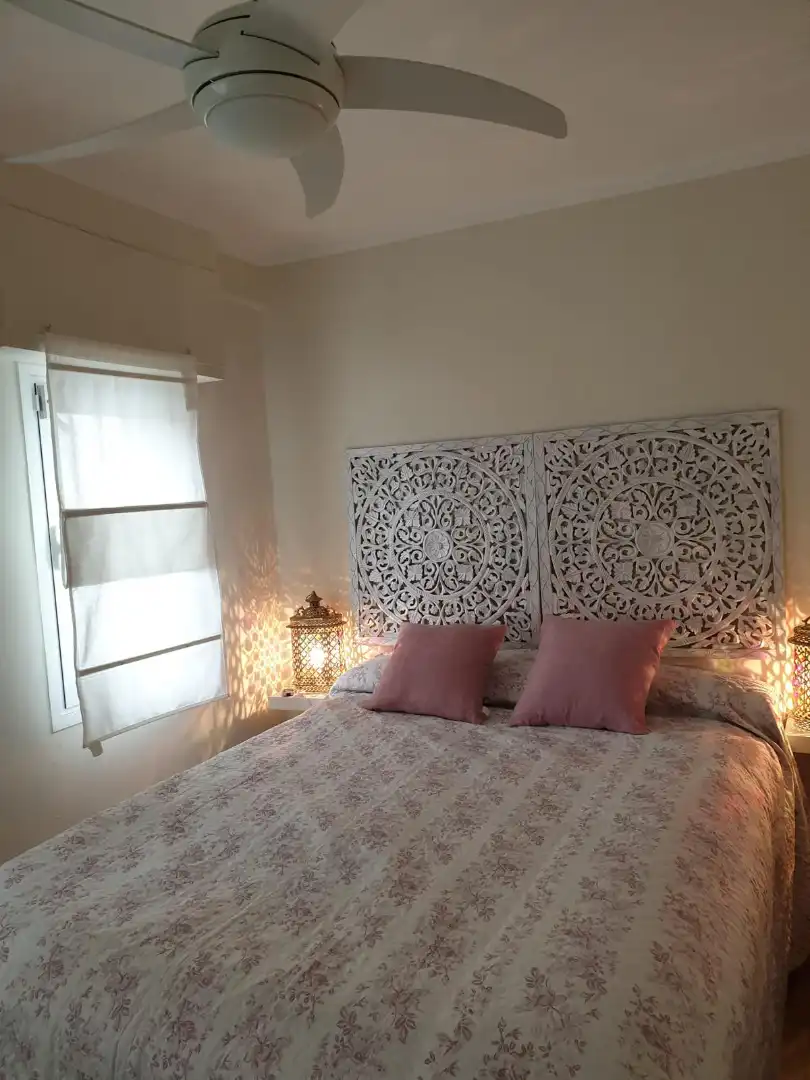 Schlafzimmer von Dachboden zur Miete in Murcia mit Klimaanlage, Heizung und Parkett