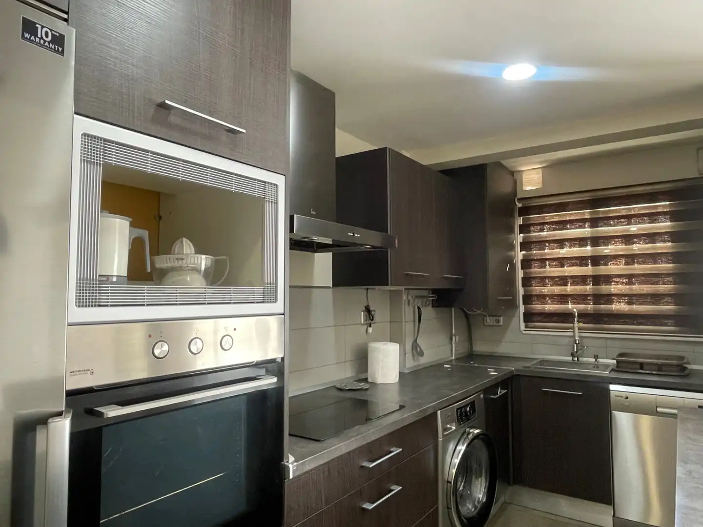 Cocina de Piso de alquiler en Alcalá de Henares con Aire acondicionado, Calefacción y Terraza