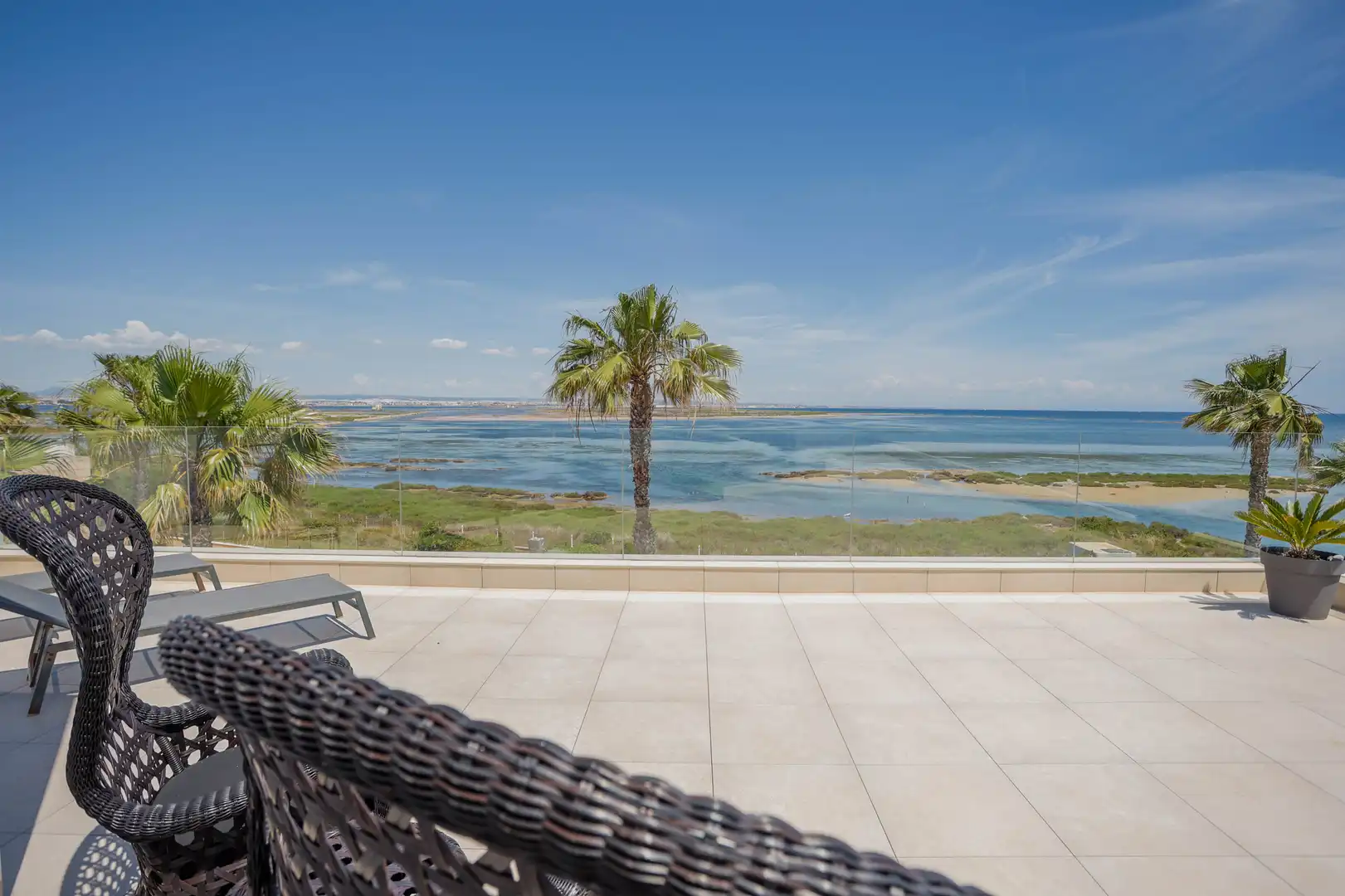 Terrace of Houses for sale in La Manga del Mar Menor  with Storage room and Furnished