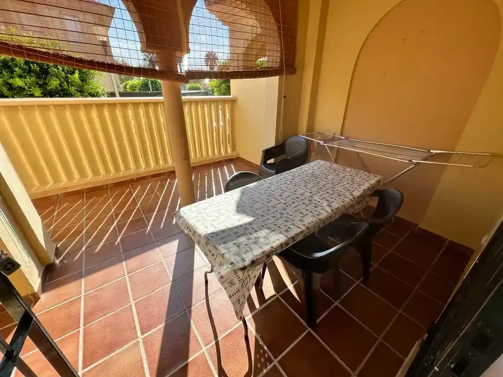 Terrace of Flat for rent in Rota  with Swimming Pool, Furnished and Balcony