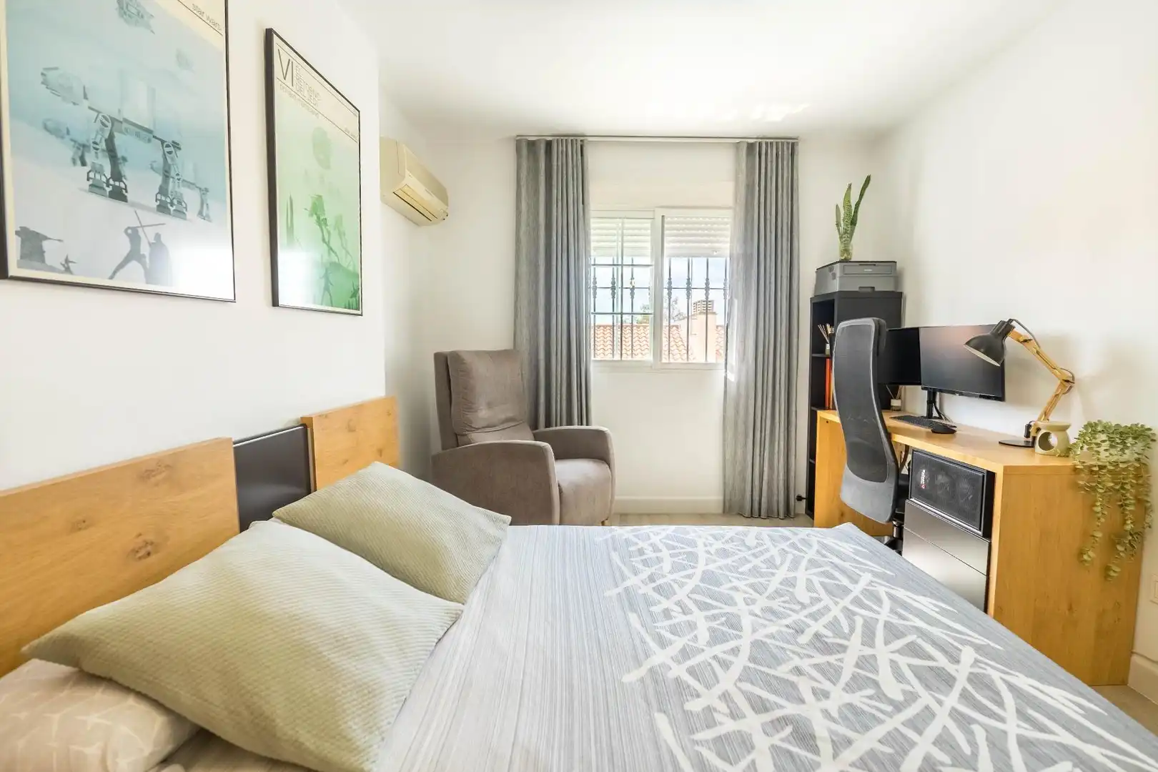 Bedroom of Houses for sale in Málaga  with Air Conditioner, Heating and Terrace