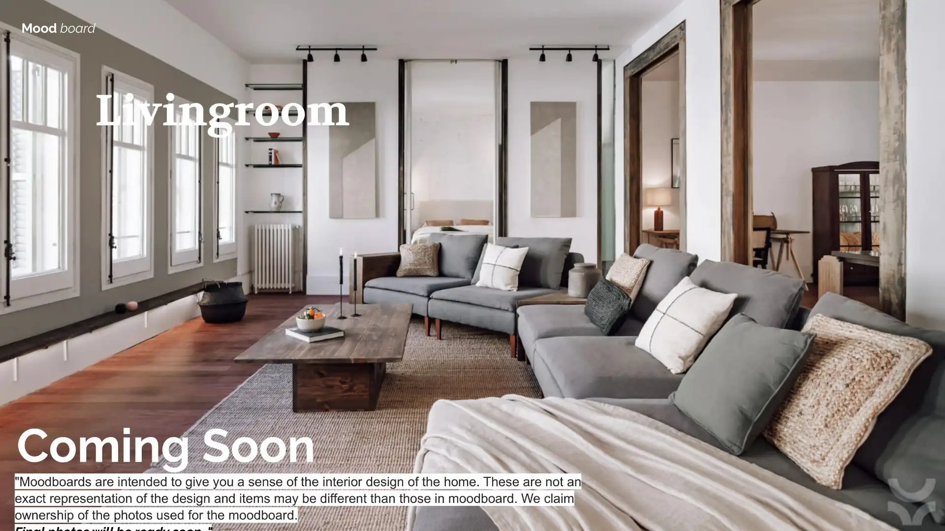 Sala de estar de Apartamento de alquiler en  Barcelona Capital con Aire acondicionado, Calefacción y Amueblado
