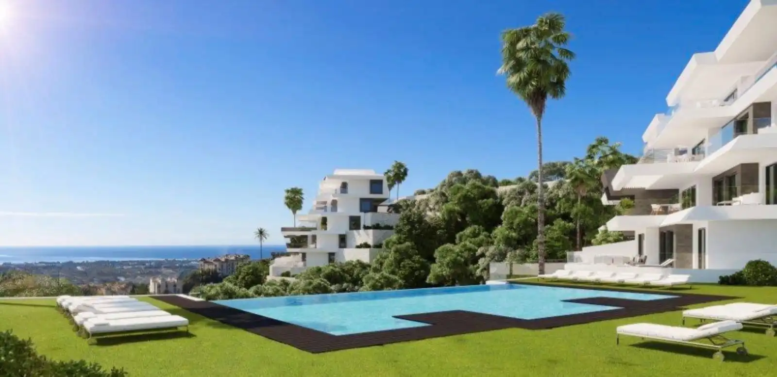 Apartament amb piscina de lloguer a Nueva Andalucía